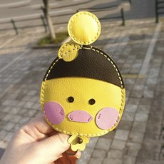 kirahosi 자동차 스마트키홀더 키케이스 큐트한 캐릭터 열쇄고리 키링 + 덧신 증정 BM6413yn
