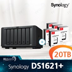 시놀로지 DS1522+ 씨게이트 Ironwolf 20TB (4TB x 5) HDD 3년 보증