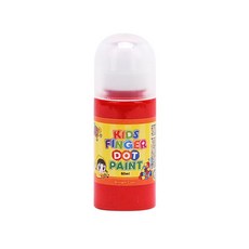 본S인터내셔널_키즈 핑거 도트페인트 60ml 낱색 물감놀이 어린이물감 촉감놀이 미술놀이 잘지워지는물감_본S마트, ▦SELECT▩-선택파랑