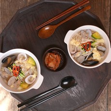 넉넉한 3인분 얼큰 한면원 칼국수 생면 생칼국수 면, 1개, 450g