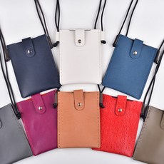 [레더키트 업사이클링] 가죽공예DIY키트 핸드폰수납 크로스백 만들기 10세트 천연가죽 랜덤색-돌봄교실 방과후 바느질수업 소근육발달, 랜덤, 10개