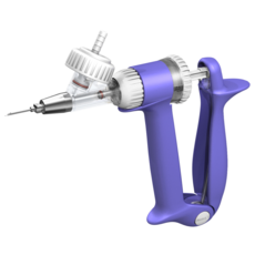 연속주사기 (동물용) 2ml 2.5ml 6ml 뉴질랜드 SIMCRO 완제품 동물 가축 주사 - 컵형 일반형 호스연결형 자율조정형, 호스형 (0.5ml ~ 2.0ml), 1개