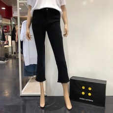 코데즈컴바인 스판세미플레어블랙진(CEADP557W3)