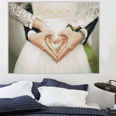 웨딩보석십자수