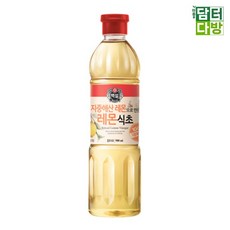 백설 지중해산 레몬으로 만든 레몬식초 900ml X 3개, 1