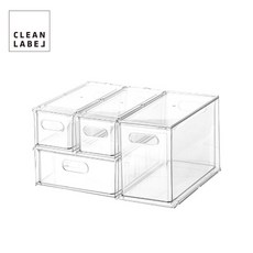 투명 수납 정리함 펜트리 서랍 플라스틱 다용도 리빙박스 12종 세트, 1. 팬트리 정리함 SET.3, 1세트