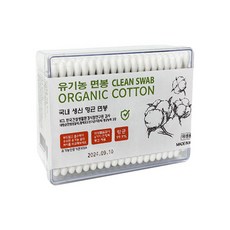 풍성 오가닉 국산 순면 무형광 100%항균 면봉 200입, 200개입, 6개