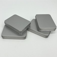 분리형 사각 틴케이스 115x85 사각틴케이스 머리핀정리함 틴박스 캔디보관함, 본상품