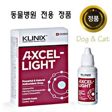 클리닉스 엑셀라이트 28ml / 액상복합항산화제 / 강아지 &고양이 건강 상태 개선, 1개 - 강아지눈영양제액상