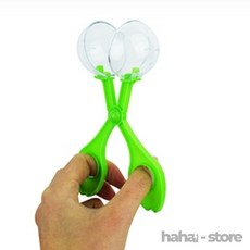 하하상점 곤충채집 집게 14CM 곤충집게, 연두