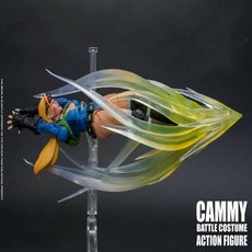 피첸1/6소품폭풍 토이 1/12 Scale SAGAT/Cammy ARCADE EDITION 배틀 코스튬 액션 피규어 수집품 팬 선물용, 01 Black_01 CHINA