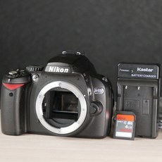 니콘 D40X 10MP 디지털 DSLR 카메라 본체 블랙 9665 셔터 테스트 W 4GB SD - 니콘d4