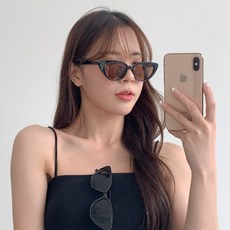 블루씨티 세리 라운딩 캣츠아이 선글라스