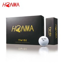 정품 혼마 TW-S1 골프 박스 3 층 공 고급 골프 게임 공 인쇄 로고 가능, 단일옵션, 고객 서비스에 연락하기 위해 로고를 인쇄하는 팀