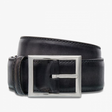 벨루티 벨트 C0002-VC Classic Alligator And Leather 35MM Belt