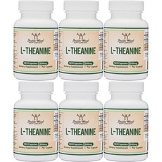 더블우드 엘 테아닌 200mg, 120정, 6개, 120정
