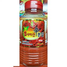 윤성커뮤니케이션 캡사이신 청우 분말 400g 매운맛 가루 매운 소스 업소 레드페퍼 칠리, 1