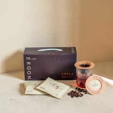 카페에르곤 간편드립커피 지중해오후2시 대용량원두 핸드 드립백커피, 1박스, 10개입, 15g