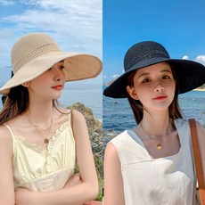 밀짚모자리본