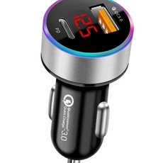 차량용 QC3.0 PD 고속충전 시거잭 S 2 실버 시거잭충전 차량용멀티시거잭 시가잭충전기 차량용멀티충전기