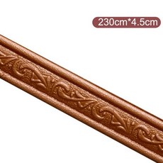 벽 모서리 보호대 코너 기둥 가드 쿠션 투명 욕실문 주차 차고양각 코너 라인 3D 폼 벽 허리 방수 테두리, 15 230x4.5cm, 1개