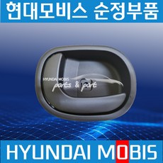 메가트럭 뉴파워트럭 도어캐치 내캐치 문손잡이 823107A002 823207A002, 조수석(우측 823207A002)