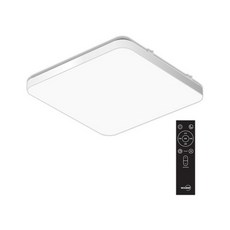 장수램프 베젤리스 스마트 LED 천장등, 주광색 베젤리스사각방등60W, 주광색