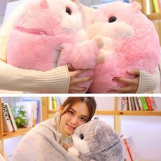 햄스터인형담요