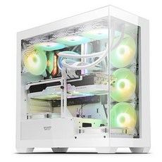 AMD 라이젠5 9600X RTX4070SUPER (와이파이/블루투스) 화이트 게이밍 조립 PC 컴퓨터 - 9600x