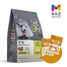 목우촌 전연령 전연령용 펫9단 푸들 전용사료 기능성 사료, 푸들전용, 1.8kg, 1개