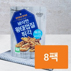 바삭한 황태껍질 튀각 오희숙 명인이 만든 바삭한 맥주안주 튀각, 30g, 8개