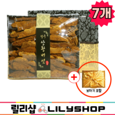 국내산 상황버섯 선물세트 릴리샵 상황버섯 원물 고급 명절 부모님 선물포장, 7개