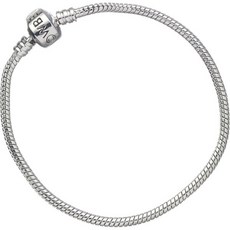 Carat Shop 공식 라이센스 Harry Potter Silver Charm 팔찌 Slider Charms 5가지 사이즈 제공 21 00