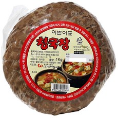 아리랑식품 아리랑 이쁜이표 청국장 1Kg 2개 항아리 이강산닷컴