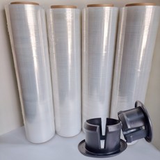 4롤 20mic 30mic 랩핑기 포함 오공 스트레치 공업용랩, 1개, 20micX500mmX300m