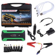 점프스타터 89800mAh 4 USB 휴대용 자동차 팩 부스터 충전기, 1개