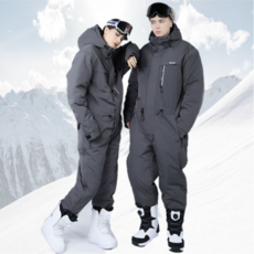 점프슈트 보드복 커플 스키복 일체형 이월 성인