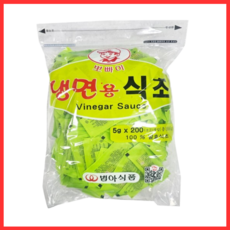 범아식품 뽀빠이 냉면 식초 일회용, 1000개, 5g