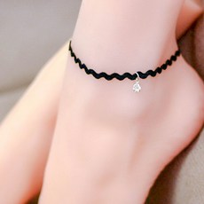 아이엘 큐빅 앤 웨이브 발찌