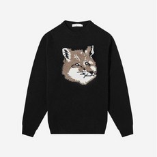 메종키츠네빅폭스니트