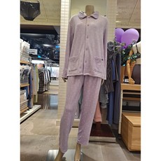 애니바디 엔씨충장점 공용 밍크스판 9부 파자마세트 다이아 ANJS23N6287