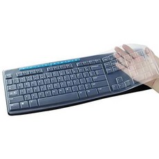 CASEDAO Ultra Thin Clear Keyboard Cover Compatible with Logitech K120, 상세내용참조