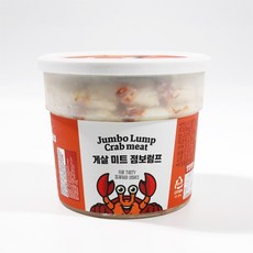 바이킹마켓 게살 미트 454g (점보 럼프) 게살육 통조림 샐러드 케이크, 1개