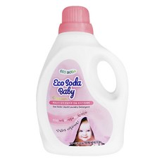 에코소다 베이비 액체세제1개 유아 및 온가족세탁세제 자연유래성분 핸드워시 정품증정, 1개, 1800ml