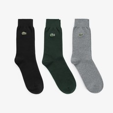 [라코스테] 남성 3PACK 베이직 신사 양말 번들 RA121B-53N YZP