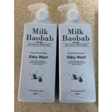 [매장정품] 밀크바오밥 2개선택 베이비 워시 500ml, 007_페이셜폼300ml+페이셜로션100ml