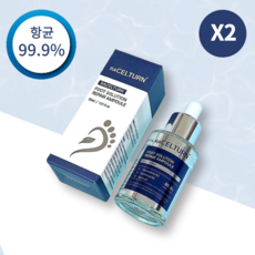 정품 라셀턴 문제성발톱 풋 솔루션 리페어 손발톱영양제 앰플 30ml X2 2개월분 손발톱 보습 성장촉진, 1개, 2개입