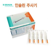 BBRAUN 비브라운 인슐린 주사기 30G 100개입, 100개