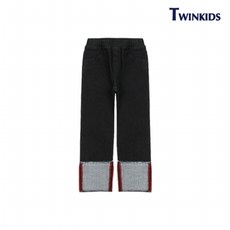 트윈키즈 TWINKIDS 롤업데님팬츠(T8WT9P11_BK)