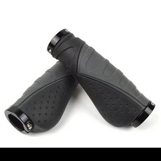 자전거 그립 도로 액세서리 고무 라이딩 바이스 핸들 알루미늄 장비 Bmx 바이크 부품, [13] Gray-Black, 1개